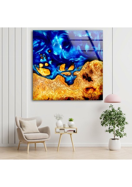 Epoksi Temperli Cam Duvar Tablosu fırsatları