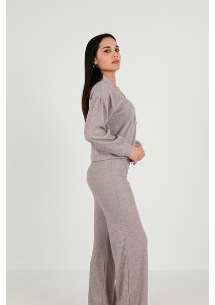 Kadın Örme Hırkalı Takım 3975-24 fiyatları