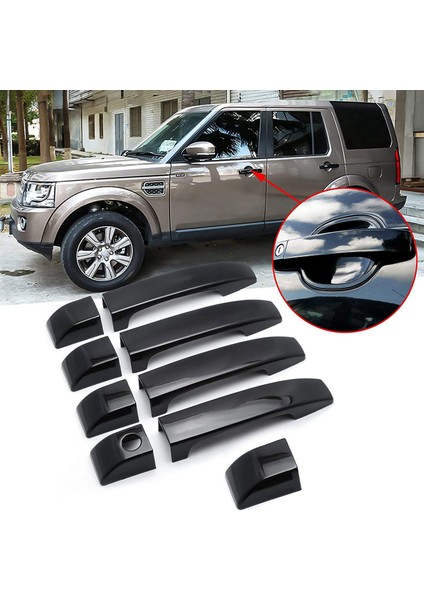 9 Adet Araba Kapı Kulp Kılıfı Trim Aralığı L322 2002 2003 2004 2005 2006 2007 2008 2009 2010 2011 2012 (Yurt Dışından)