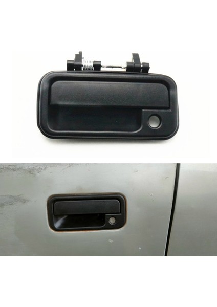 IZ1520106 Araba Siyah Dış Arka Sol Kapı Kolları Değiştirme Rodeo Pickup 1998 1999 2000 2001 2002 2003 (Yurt Dışından)