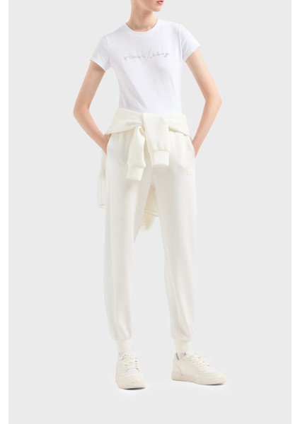 Pamuklu Slim Fit Bisiklet Yaka T Shirt Kadın T Shirt 3DYT27 Yjdtz 1000 modelleri