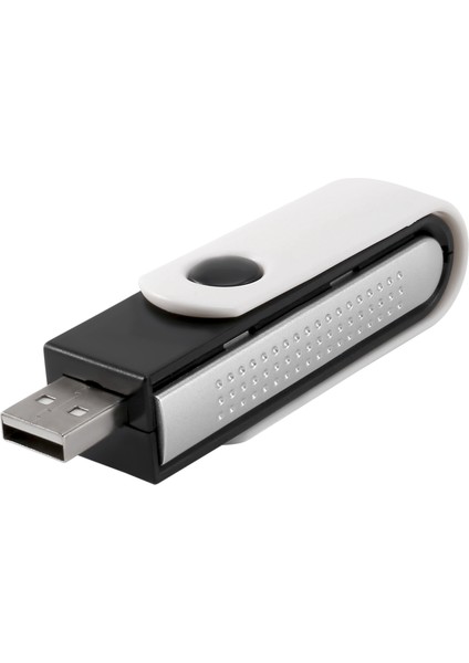 Dizüstü Siyah + Beyaz Için USB Iyonik Oksijen Bar Spreyi Hava Temizleme Cihazı Iyonlaştırıcı (Yurt Dışından)