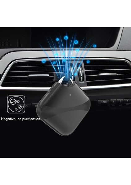 Hava Temizleme Cihazı Moda Kişisel Giyilebilir Mini Taşınabilir Asılı Boyun Araba Hava Çıkış Klipsi 5000 W Negatif Iyon Arıtma Beyaz (Yurt Dışından)
