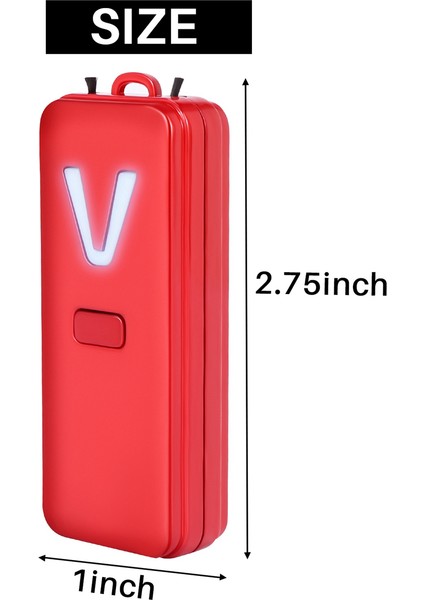 Kişisel Giyilebilir Hava Temizleme Cihazı Kolye Mini Taşınabilir Oda Spreyi Ionizer Negatif Iyon Jeneratörü Kırmızı (Yurt Dışından)