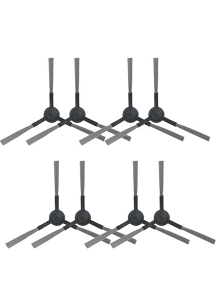 Robotlu Vakumlu Paspas Için 8 Parça Yan Fırça 3c B106CN STYJ02YM (Yurt Dışından)