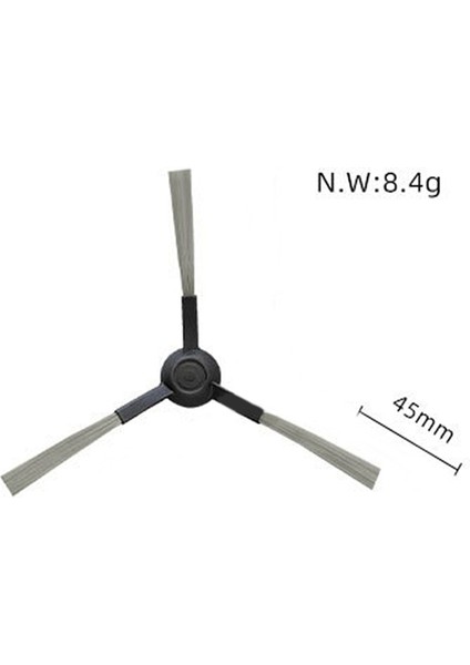 Robotlu Vakumlu Paspas Için 8 Parça Yan Fırça 3c B106CN STYJ02YM (Yurt Dışından) indirimleri