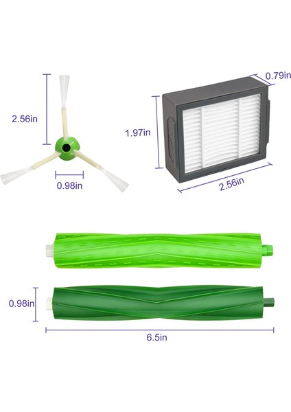 I7 I7+ Için Ana Fırça Yan Fırça Hepa Filtresi (Yurt Dışından) fiyatları