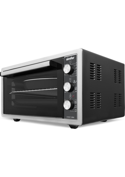 4503 Inox Turbo Midi/mini Fırın, 1400W, 45 Litre
