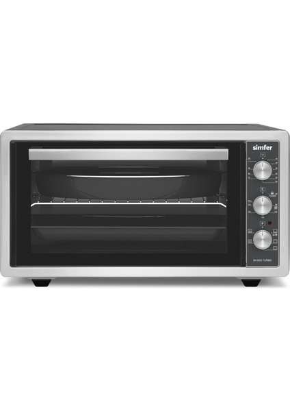 4503 Inox Turbo Midi/mini Fırın, 1400W, 45 Litre