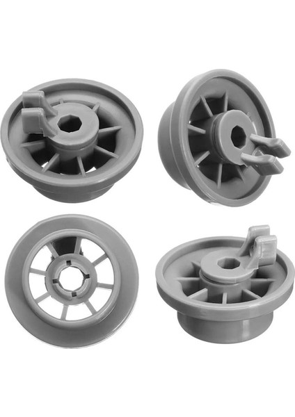 4 x Bulaşık Makinesi Alt Sepet Ray Tekerleği Gri 165314 (Yurt Dışından) indirimleri
