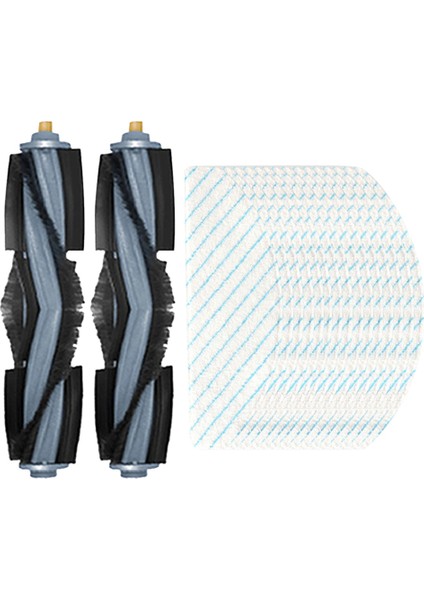 Deebot T10 Için 17 Adet Paspas Bezi Ana Fırçalar (Yurt Dışından)