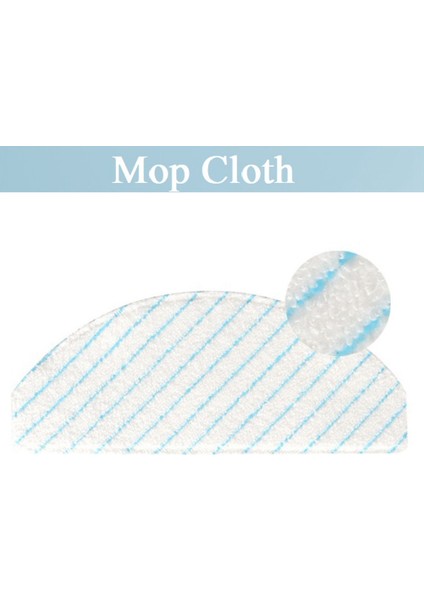 Deebot T10 Için 17 Adet Paspas Bezi Ana Fırçalar (Yurt Dışından) modelleri