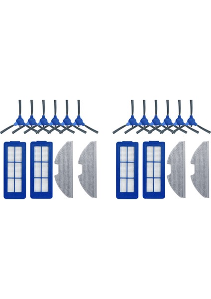 Robovac G10 Hibrit Yedek Filtre Paspas Bezi Yan Fırça Için (Yurt Dışından)