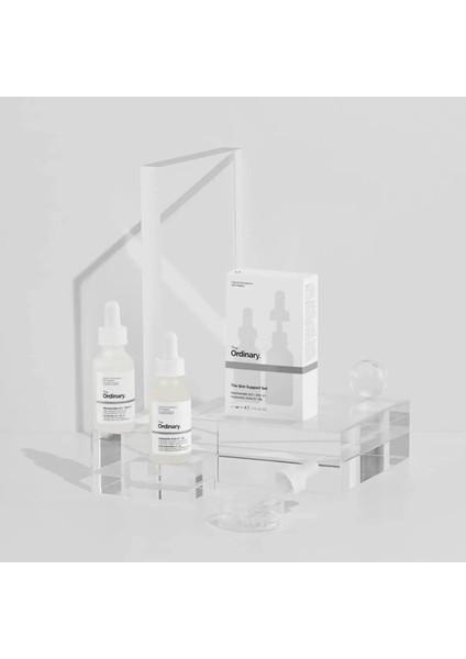 The Ordinary The Skin Support Set - Niacinamide 10% + Zinc 1% 30 ml & Hyaluronic Acid 2% +B5 30 ml