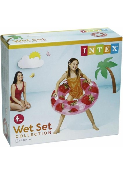 IS56261 Tropikal Meyve Desenli Simit - Vardem Oyuncak