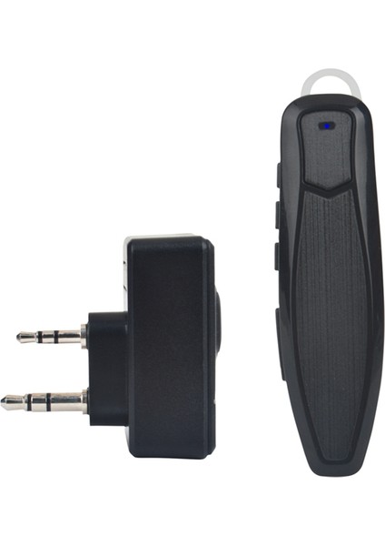 Walkie Talkie Kablosuz Bluetooth Kulaklık Kulaklık Eller Serbest K Fişi Mikrofon Kulaklık Adaptörü Için (Yurt Dışından)