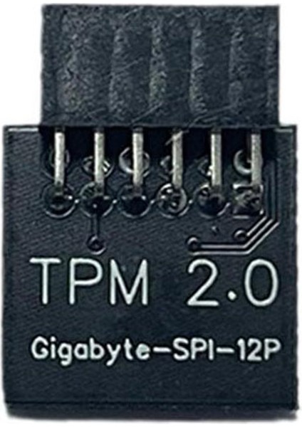 2.0 Şifreleme Güvenlik Modülü Kartı Uzaktan Kart 12PIN Spı Tpm2.0 Modülü Kartı 12PIN Spı Için (Yurt Dışından)