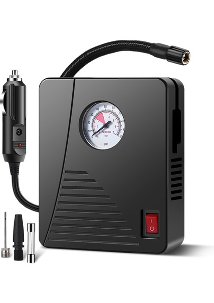 Taşınabilir Lastik Şişirme Hava Kompresörü Araba Hava Pompası Araba Lastikleri Için Motosiklet 100PSI Hızlı Şişirme Lastik Şişirme (Yurt Dışından)