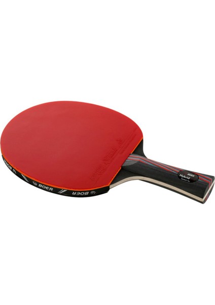 Karbon Fiber Masa Tenisi Raket Bıçak Ping Pong Raket Yarasa Yetişkin Kulübü Eğitimi Için Saklama Çantası Uzun Saplı (Yurt Dışından)