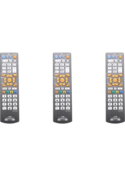 Tv Sat Cbl Için Öğrenme Fonksiyonlu 3x Evrensel Akıllı Uzaktan Kumanda Kontrol Cihazı (Yurt Dışından)