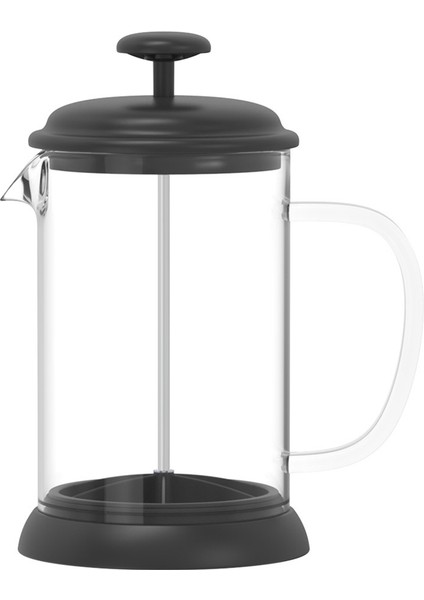 Paslanmaz Çelik Cam Çaydanlık Fransız Kahve Çay Süzgeç Filtre Basın Pistonu 800 ml Manuel Kahve Espresso Makinesi Pot, C (Yurt Dışından)