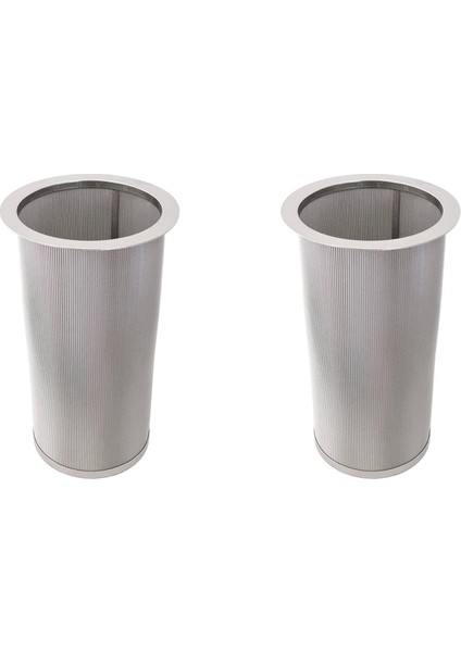 Geniş Ağızlı Kavanoz Için 2x Kahve Filtresi Paslanmaz Çelik Ultra Ince Örgü Çay (Yurt Dışından)