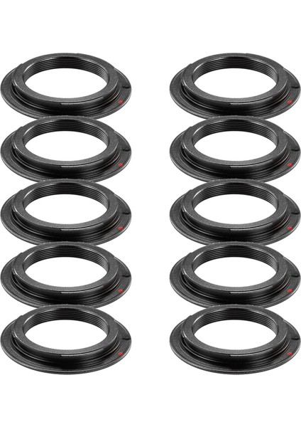 10X Siyah Metal Lens Montaj Adaptörü, M42 Lens Kamera Için / 1d, 1ds Iı,ııı,ıv,5d Iı,7d, (Yurt Dışından)
