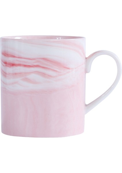 Kahve Kupa Seramik Içme Kupası Ofis Basit Pembe (Yurt Dışından)