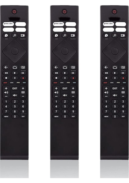 4K Ultra Hdr OLED Android Akıllı Tv Için 3x Yedek Uzaktan Kumanda 398GR10BEPHN0041BC BRC0984501/01 (Yurt Dışından)