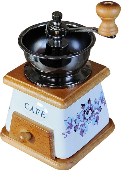 Manuel Kahve Değirmeni Yeni Seramik El Değirmeni Küçük Kahve Tozu Değirmeni Ev Değirmeni Seramik Taşlama Çekirdek (Yurt Dışından)