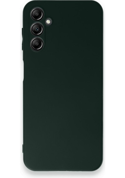 Samsung Galaxy A24 4g Kılıf First Silikon - Koyu Yeşil 300099