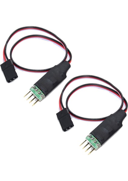 2x Uzaktan Kumanda Anahtarlama Paneli Ch3 Işık Kontrol Modülü Model Rc Araba Işık Lambası Tak ve Çalıştır (Yurt Dışından)