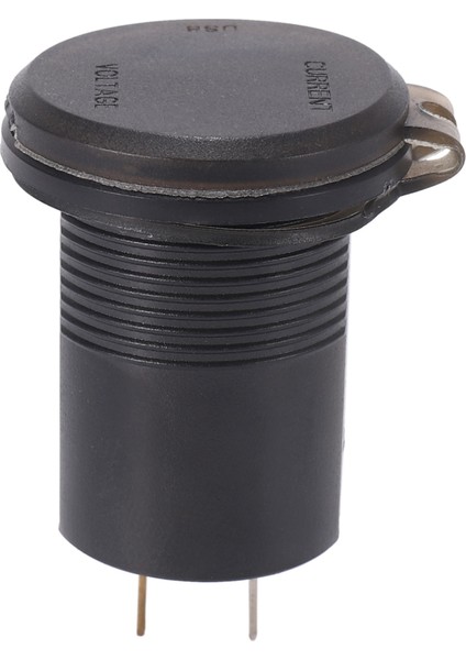 Araç Şarj Cihazı Su Geçirmez Alüminyum Motosiklet Telefonu 12V/24V 2.4A Hızlı Şarj Tek USB Motosiklet Şarj Cihazı LED Dijital Voltmetre Ampermetre Kombinasyonu 60CM Kablo Yeşil (Yurt Dışından)