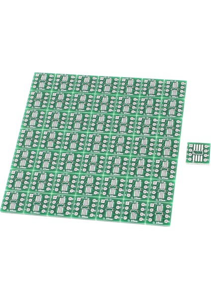 50 Adet Sop8 Ssop8 Tssop8 Smd'den Dıp8 Adaptörüne 0.65/1.27MM Pcb Kartı (Yurt Dışından)