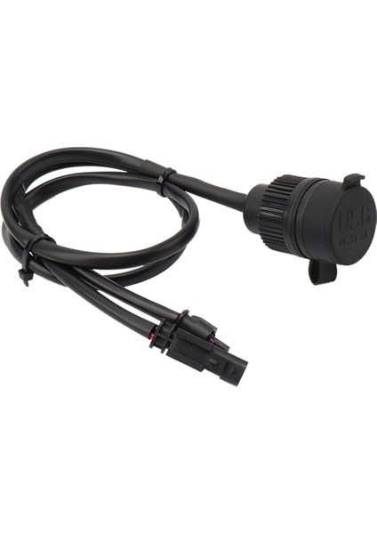 Motosiklet Şarj Adaptörü Güç Kaynağı Soketi USB Çift Bağlantı Noktası F650GS F750GS F700GS F850GS F800GS F900R C400X (Yurt Dışından)