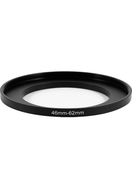 Kamera Parçaları 46MM-62MM Lens Filtresi Yükseltme Halkası Adaptörü Siyah (Yurt Dışından)
