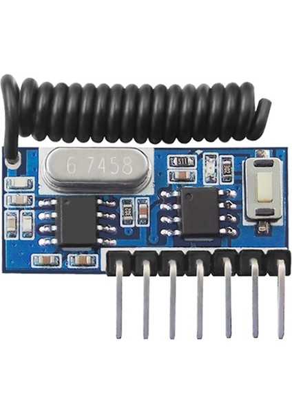 315 Mhz Rf Alıcı Öğrenme Kodu Dekoder Modülü Uzaktan Kumandalar Için Kablosuz 4 Ch Çıkışı 1527 2262 Kodlama (Yurt Dışından)