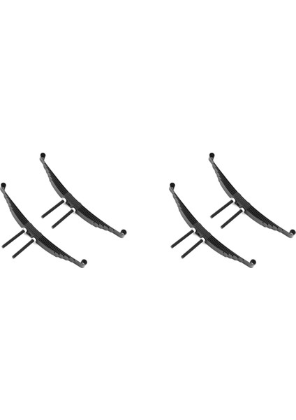 4 Takım Çelik Yaprak Yaylar 1/14 Rc Traktör Römork Kamyon Model Araba Yükseltme Parçaları Yedek Aksesuarlar, E (Yurt Dışından)