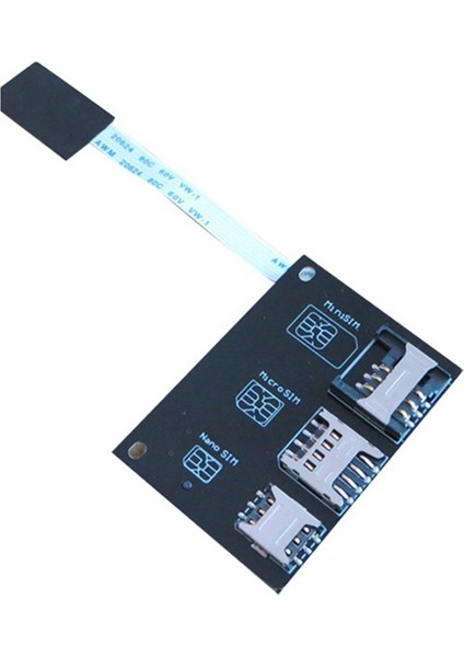 2730 Harici Nano Sım Aktivasyon Araçları Adaptör Kiti Için Akıllı Kart Ic Kart Uzantısı 4ın1 Dönüştürücü (Yurt Dışından)