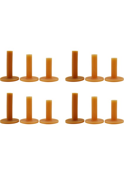 12 Parça Kahve Dayanıklı Tee Sürüş Aralığı 60/ 70/ 80 mm (Yurt Dışından)