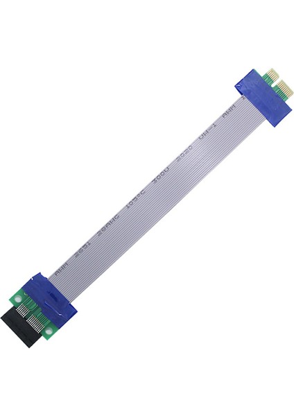 Pcı Express Yükseltici Kart Uzatma Kablosu Pcıe 1x - 1x Yuvası Yükseltici Kart Dönüştürücü Genişletici Kablo Adaptörü (Yurt Dışından)