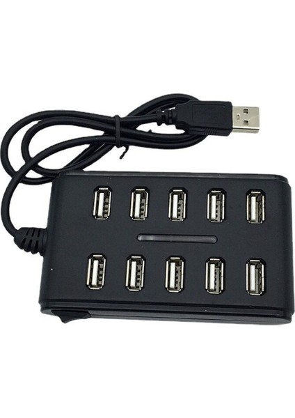 Dizüstü Pcb Arayüz Cihazı Için 10 Port Yüksek Hızlı Uzatma Kablosu USB 2.0 Hub Adaptörü (Yurt Dışından)