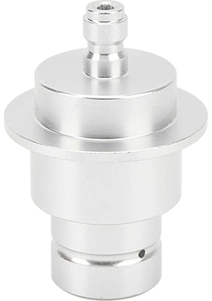 Adaptör Soda Makinesi Co2 Tankı Için Dayanıklı Alüminyum Alaşım Doğrudan Adaptör Hortumu (Gümüş) (Yurt Dışından)