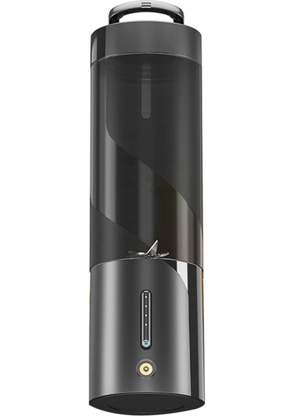 Taşınabilir Blender, Shake ve Smoothie'ler Için Kişisel Boyutlu Blender, 6 Ultra Keskin Bıçaklı, 16 Oz USB Şarj Edilebilir Siyah (Yurt Dışından)