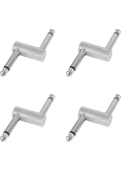 4x 6.35 Adaptör Fişi Pedalı Çoğaltıcı Sz Tipi Konnektör Gitar Efekt Pedalı Için 1/4 Inç Yüksek Amplifikatör Adaptörü (Yurt Dışından)