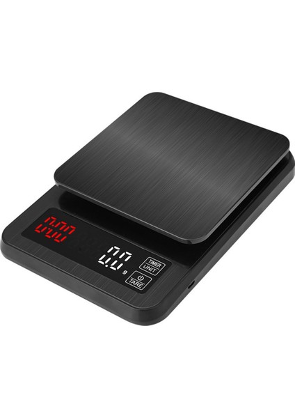 Dijital Mutfak Terazisi Elektronik Damla Kahve Terazisi Zamanlayıcı Hassas Posta Gıda Diyet Ölçeği Pişirme Için (Yurt Dışından)