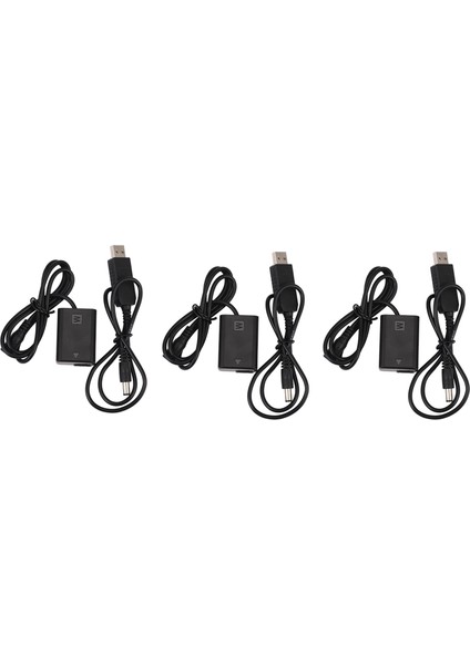 A7R, A7, A7S, A7S Ii, A5000, A5100, -RX10 Ii Için 3x NP-FW50 Kukla W/dc Güç Bankası (5V 2A) USB Adaptörü (Yurt Dışından)