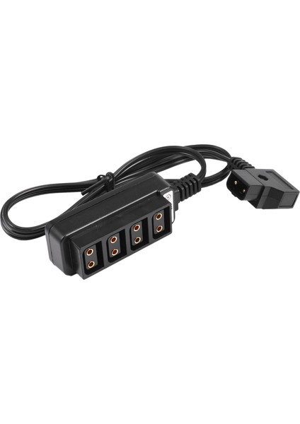 Erkek D-Tap B Tipi Güç Dtap Dokunun 4 Kadın P-Tap Ptap Hub Adaptörü Elektrik Splitter Fotoğraf Güç Aksesuarları (Yurt Dışından)