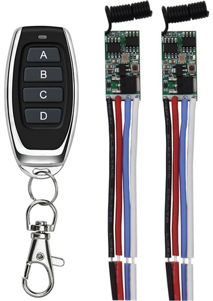 433 Mhz DC3.6-24V 1ch LED Lamba Denetleyici Mini Alıcı Mini Röle Kablosuz Rf Uzaktan Kumanda Anahtarı Güç Verici (Yurt Dışından)