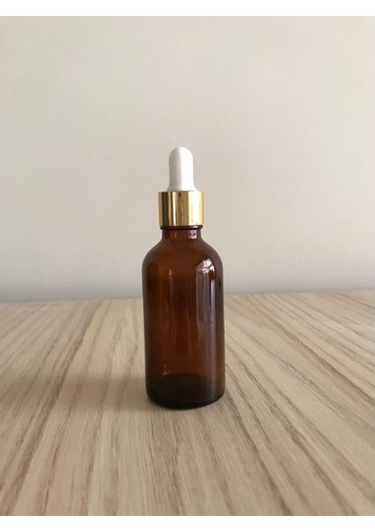 100CC, Ecza Şişesi, Kahverengi Şişe, Cam Şişe, Cam Damlalıklı Şişe, Sarı Kapak,beyaz EMZİK,100 Adet